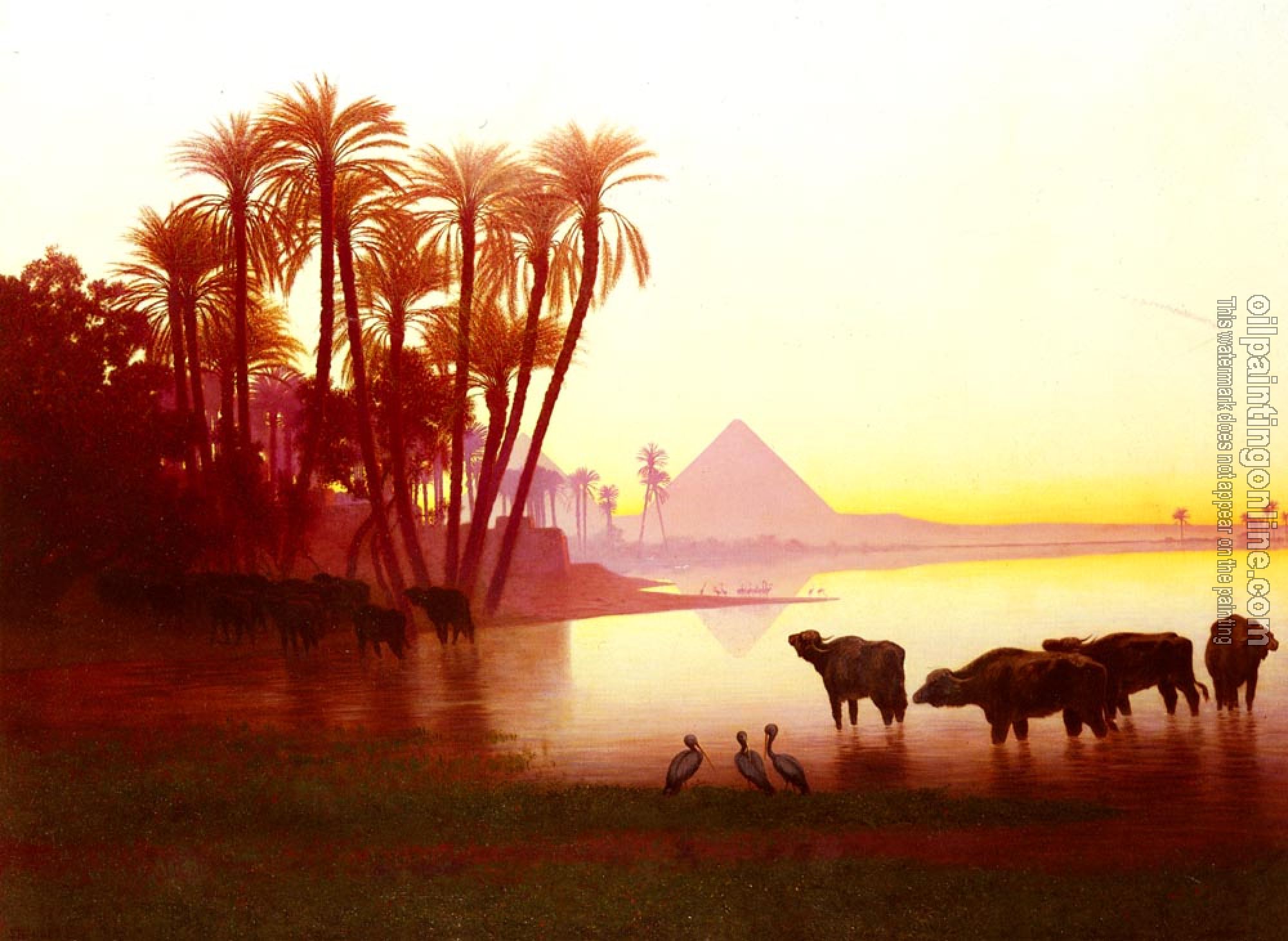 Frere, Charles Theodore - Along The Nile